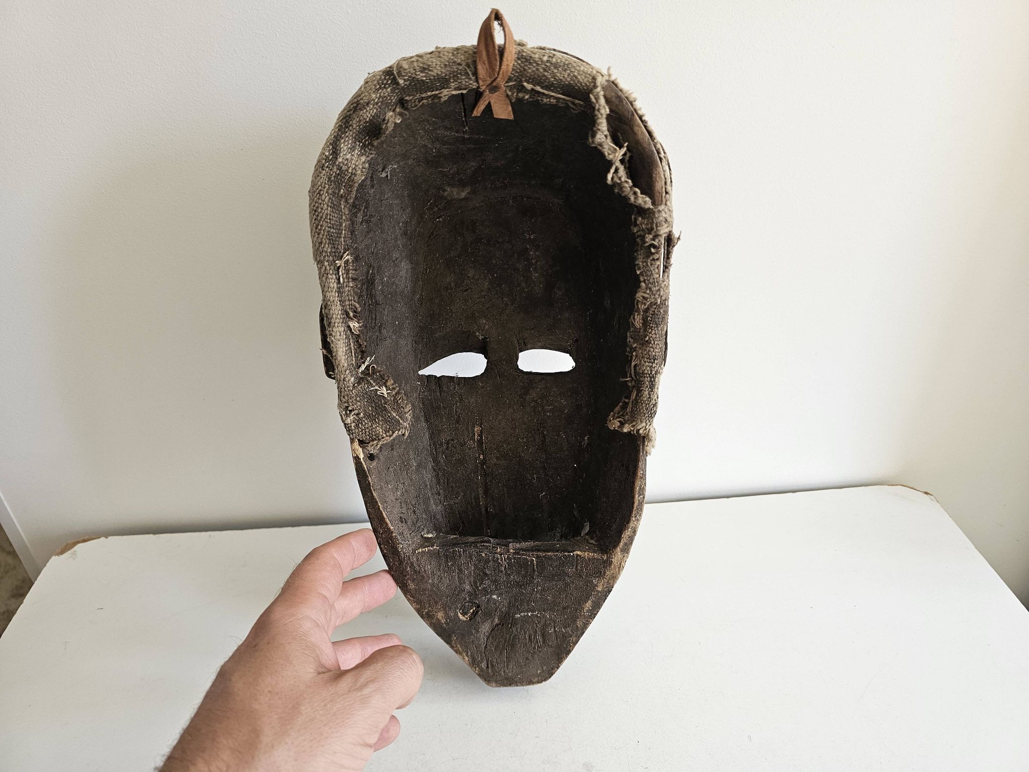 Ancient African Hyena Mask Bambara - Baman Mali - Tribal African Art