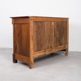 Commode Biedermeier, France, 19ème siècle, Bois de noyer massif