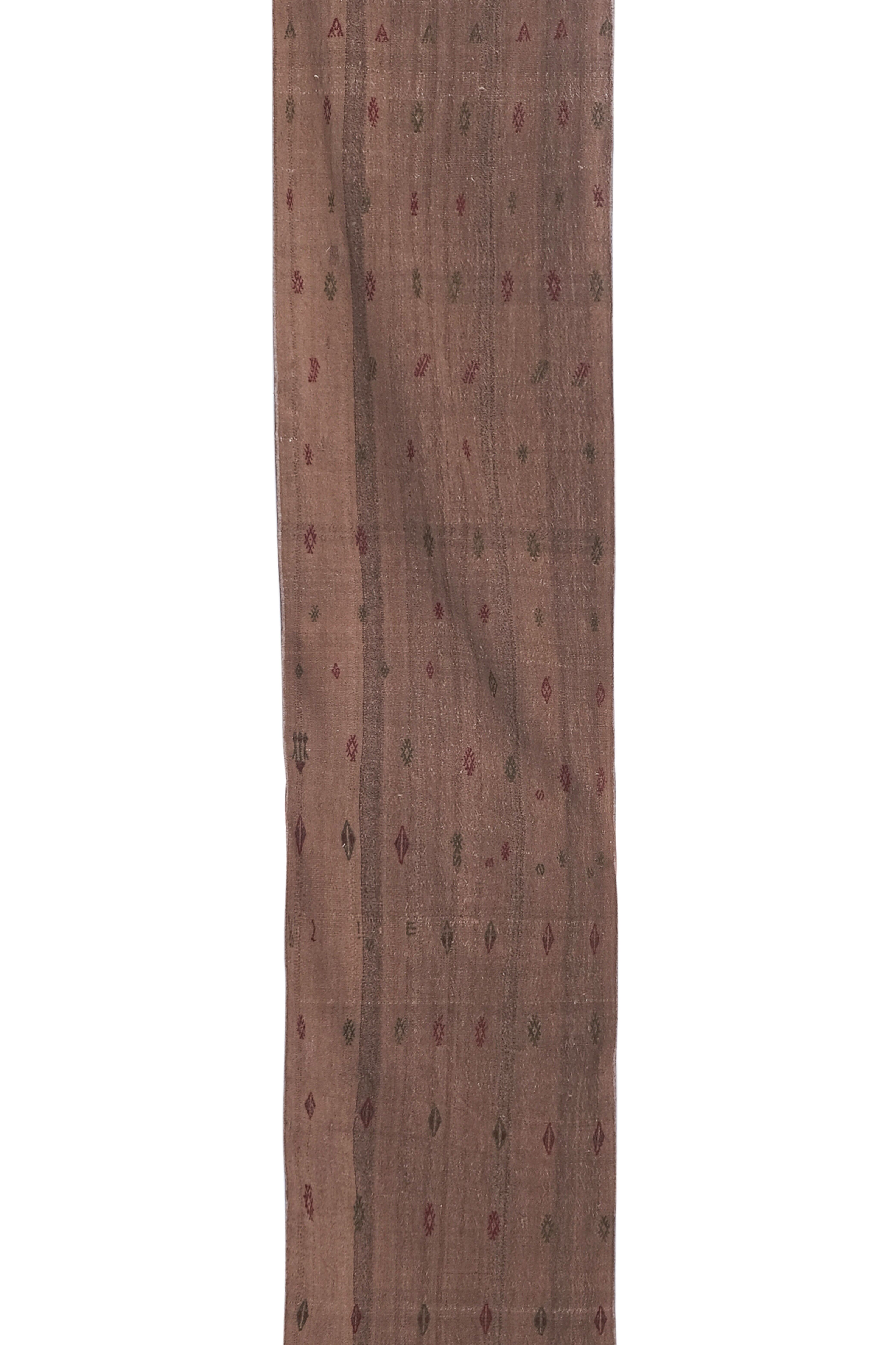 Vintage Turkish rug from Oushak, hand-woven 65x500 cm