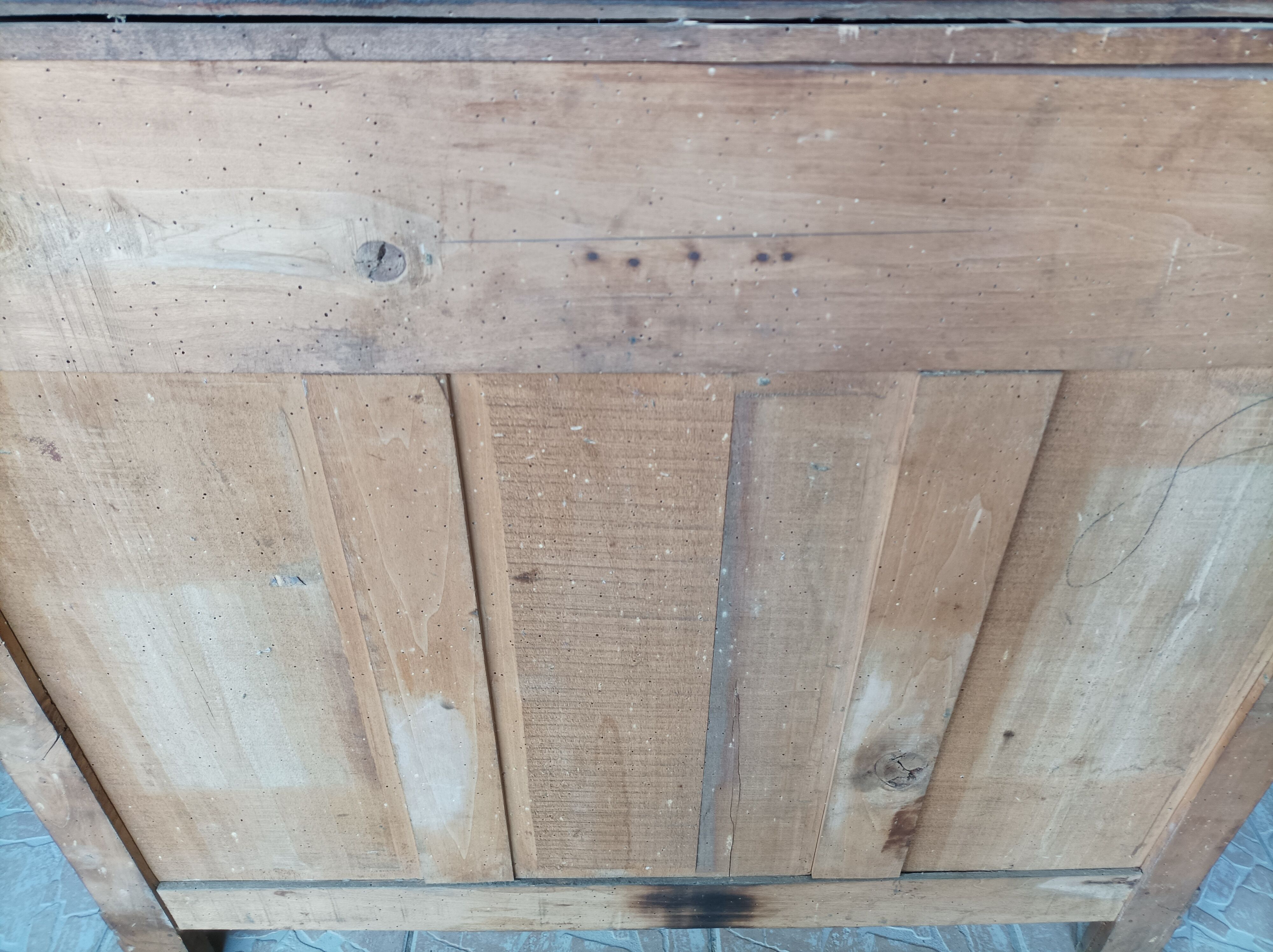 Low art deco walnut sideboard