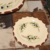 Vintage dessert plates