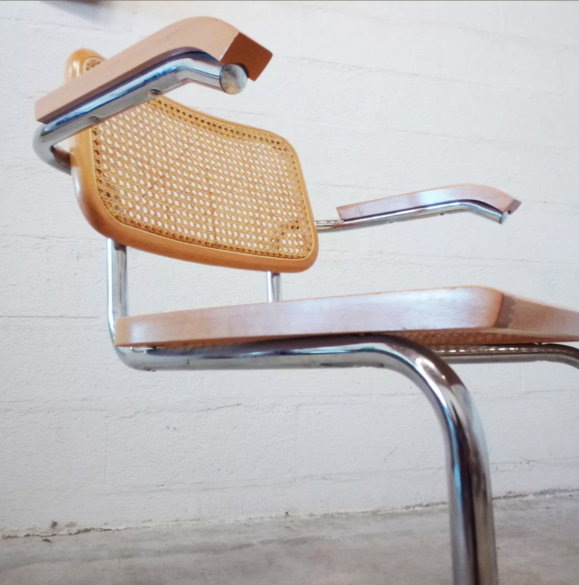 2 fauteuils B64 Marcel Breuer Italy 1990