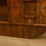 Meuble Vitré Rurka en Ronce de Noyer, Art Déco – 1940