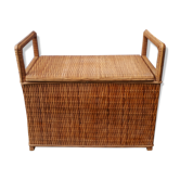 Rattan chest