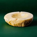 Alabaster ashtray by Romano Bianchi, Italy, circa 1970s