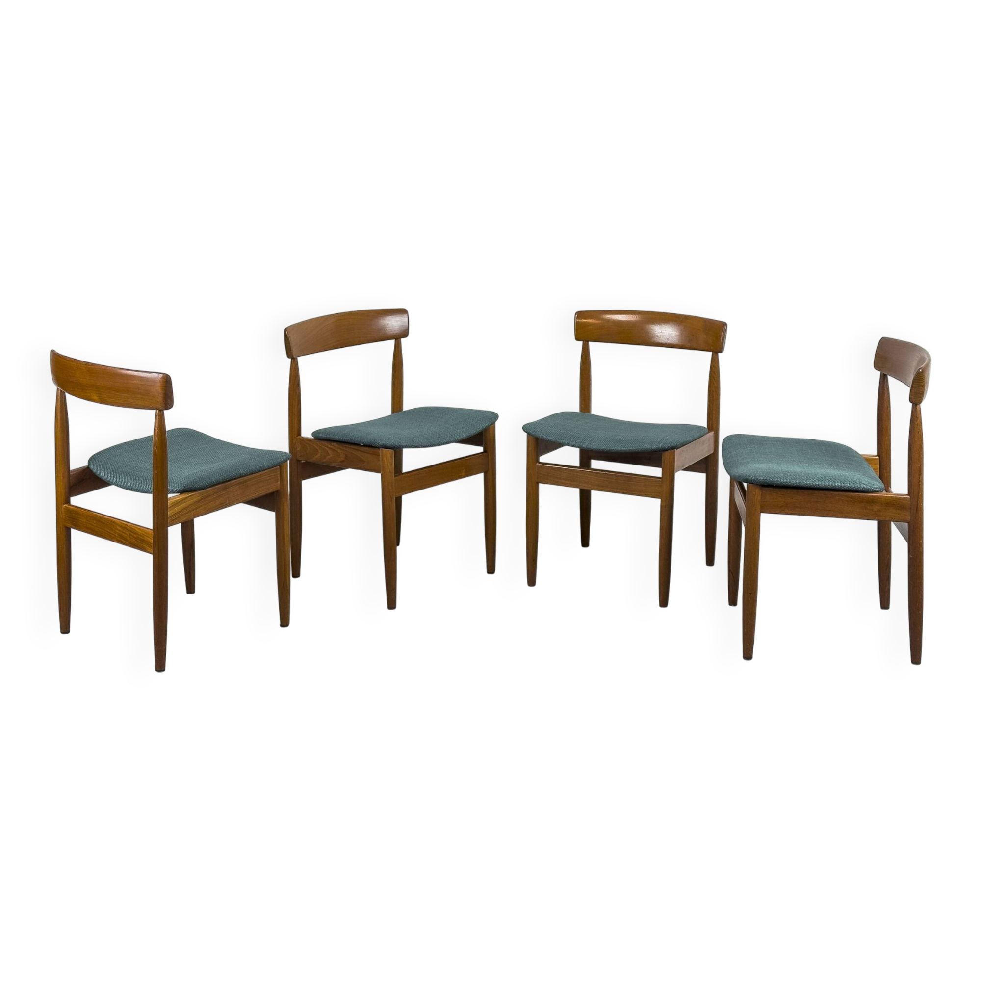 Teak dining chairs by Farsø Møbelfabrik, 1960s, set of 4.