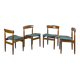 Teak dining chairs by Farsø Møbelfabrik, 1960s, set of 4.