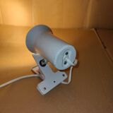 Vintage white clip-on spotlight lamp Lita
