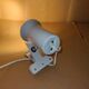 Vintage white clip-on spotlight lamp Lita