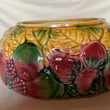 Vintage Sarreguemines slip cup