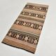 2x5 Salmon Brown Geometric Kilim Rug, 80x170Cm