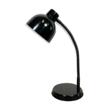 Black Industrial Gooseneck Table Lamp, 1960s