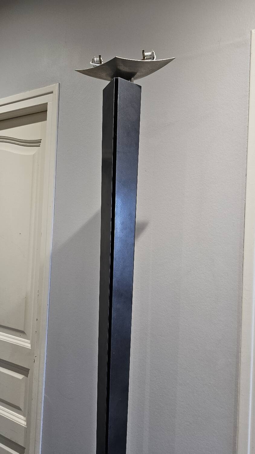 Grand Lampadaire vintage 1970 en Metal Design Lampe d’Exception Luxury