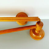 Vintage shelf and towel holder