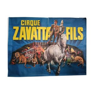 Double affiche de cirque - Zavatta