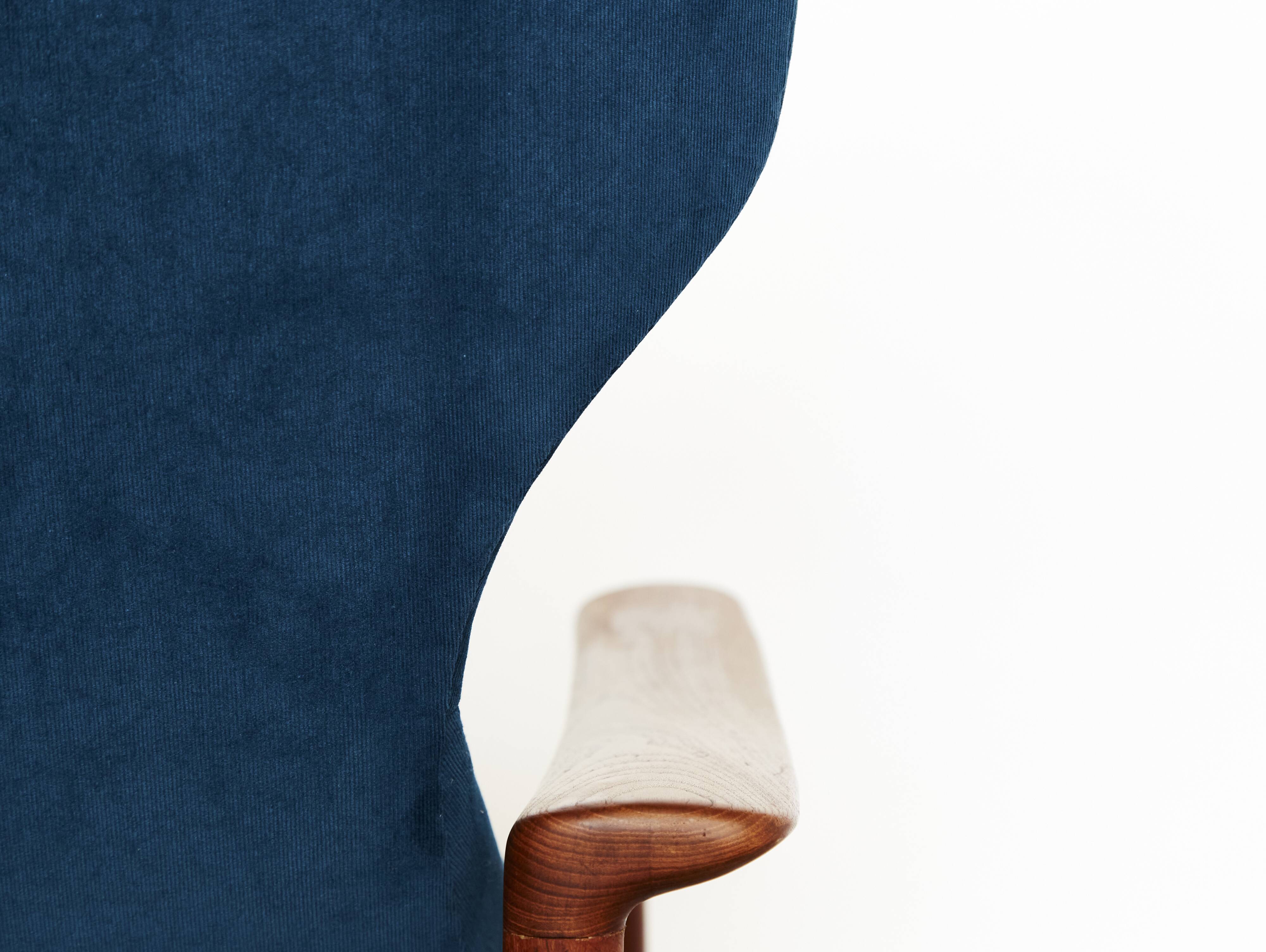 Fauteuil Rock Royal avec Ottoman par Sven Ivar Dysthe pour Arnestad Bruk