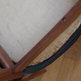 6 chairs skaï teck Bramin made in Denmark