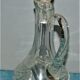 Carafe ewer for wine or water crystal cross of lorraine