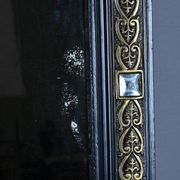 Important Mirror with Pediment, Napoleonic III period – 2nd half of the 19th century