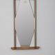 Italian design 1960s vintage wall mirror with shelf