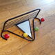 Vintage coat rack with mirror and shelf