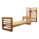 1970s Italian Design Multipurpose Daybed and Storage System