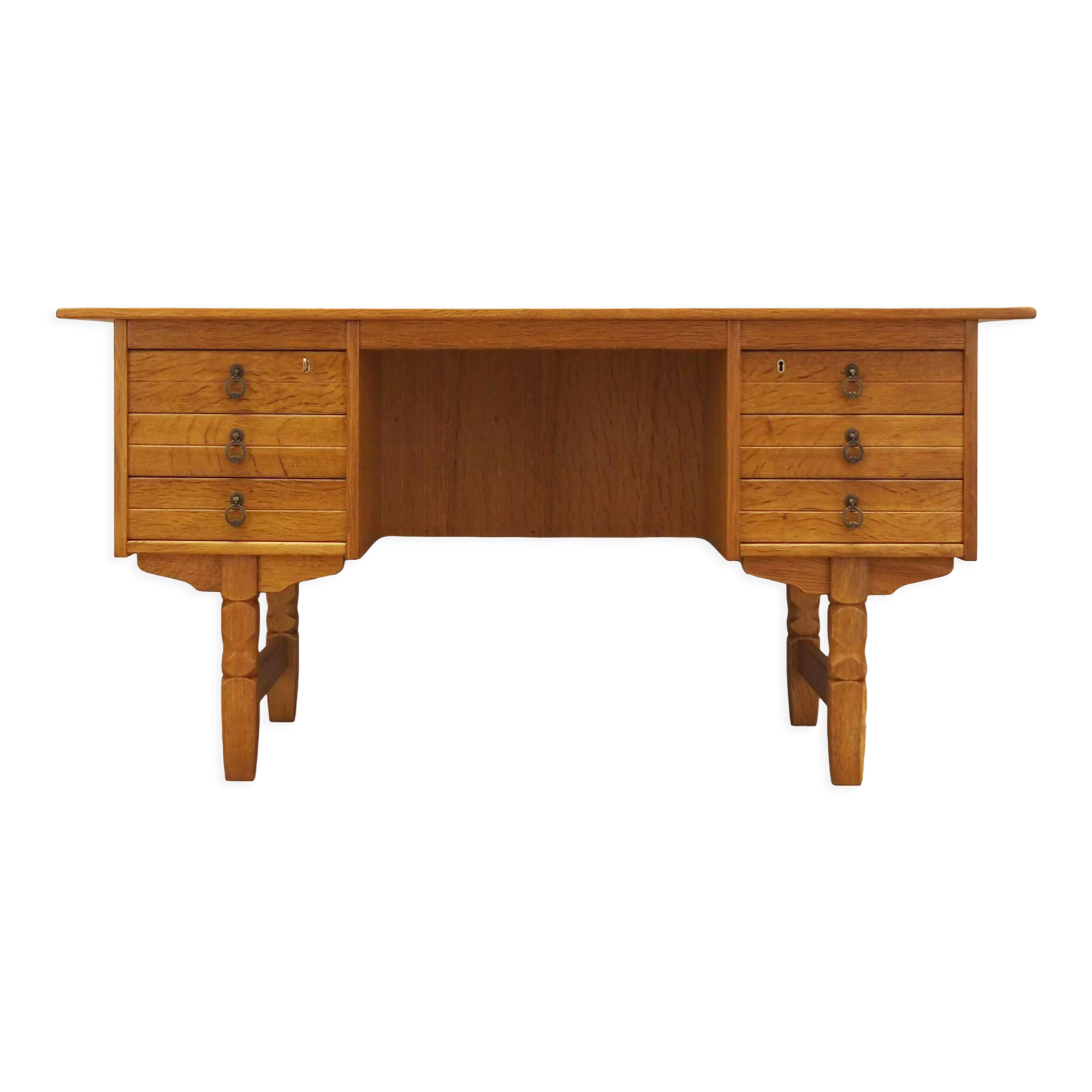 Oak desk, Danish design, 1960s