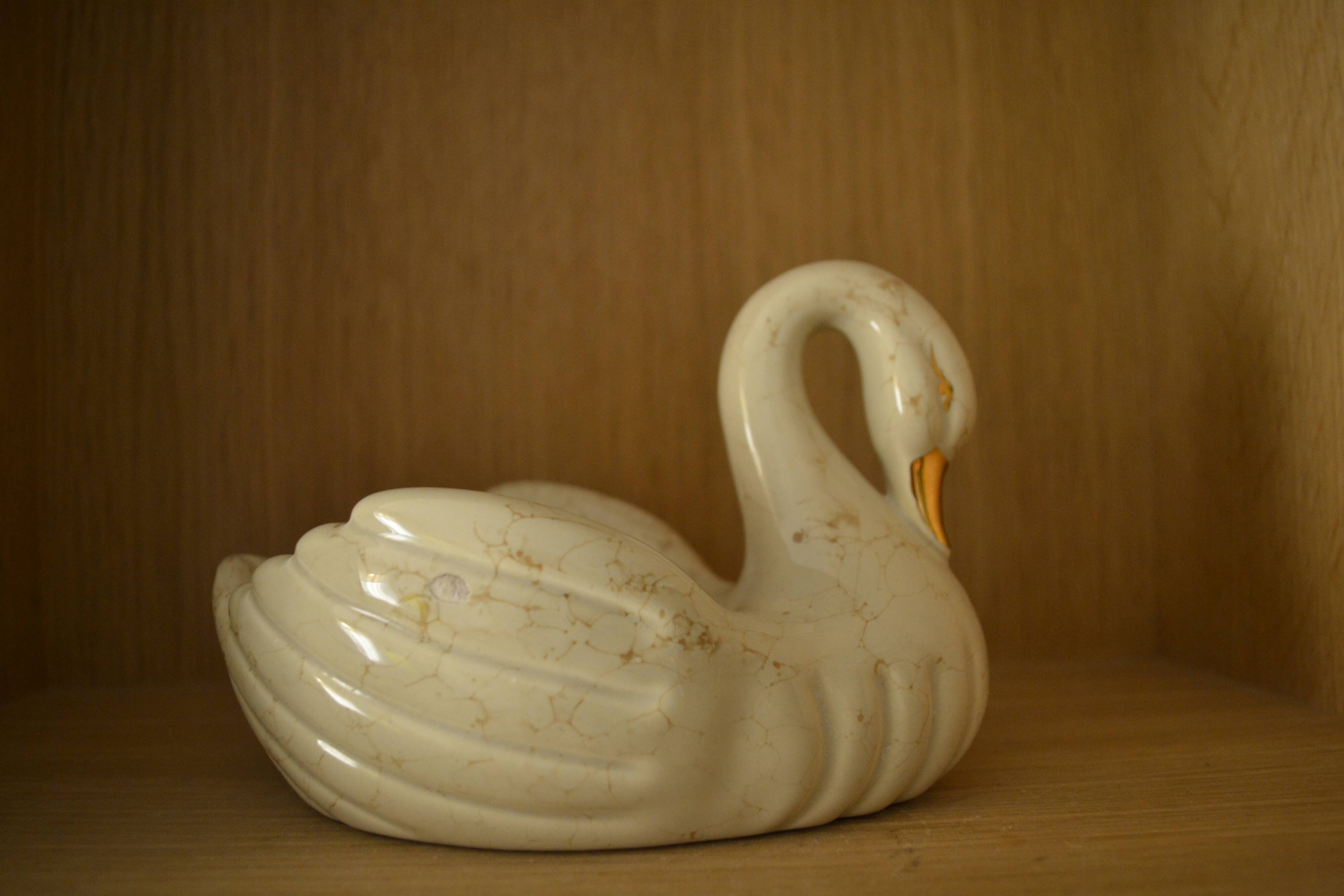 Swan shape tidy