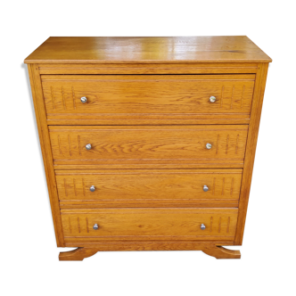 Dresser of the 50s in blond oak