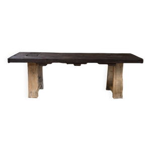 Ancien établi en chêne - xxl