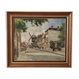 Oil on canvas by René Vogelweith (1881-1950) dated and signed