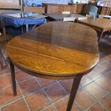 Scandinavian extendable table in rosewood from the 1960s.