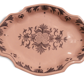 Small serving of Nevers earthenware dish