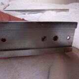 Towel rack chromed metal 50s