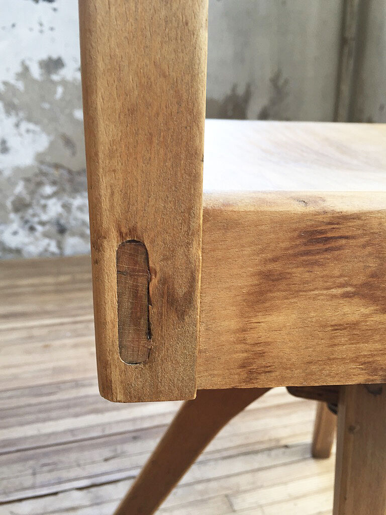 Chaise Casala pivotante hêtre