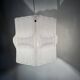 Mid-Century ice lucite pendant lamp , 1970s