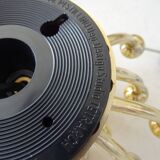 Pistillino gold wall lamp Studio Tetrarch Valenti design 70s