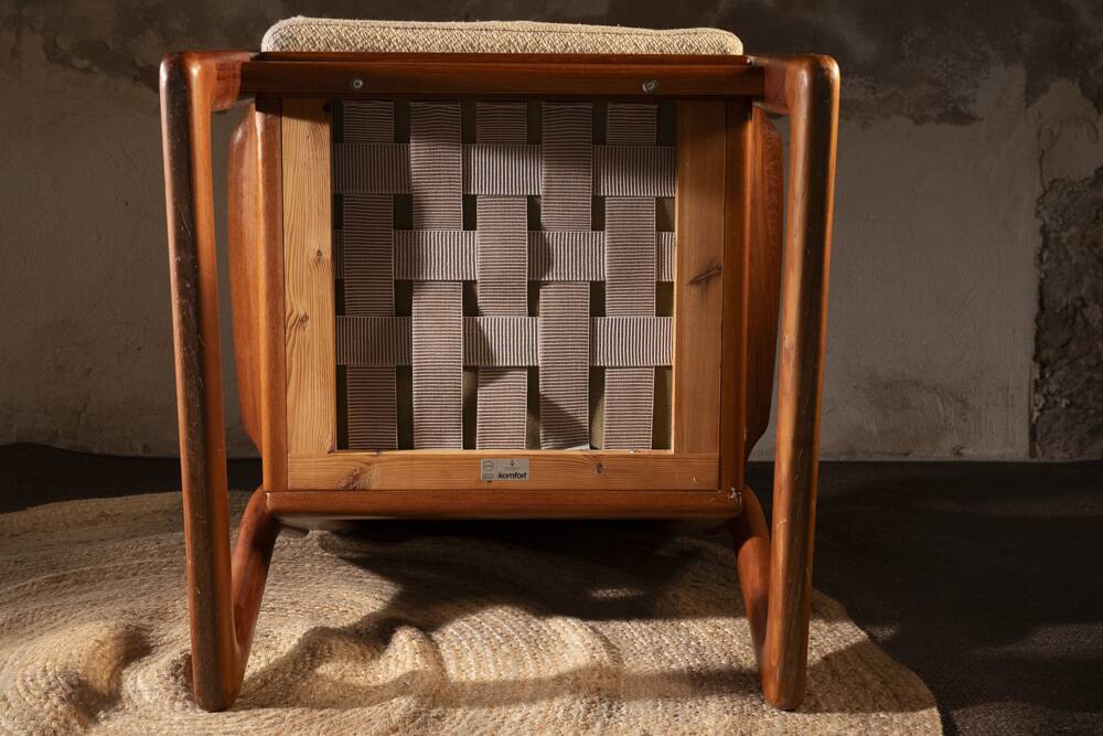 Scandinavian teak armchair