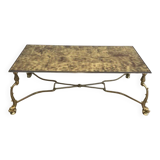 Table basse en laiton Maison Jansen