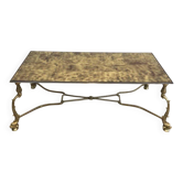 Table basse en laiton Maison Jansen
