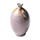 Purple sandstone vase signed, 70s