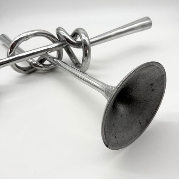 Paire de chandeliers XXL « Giant Knot », 1980