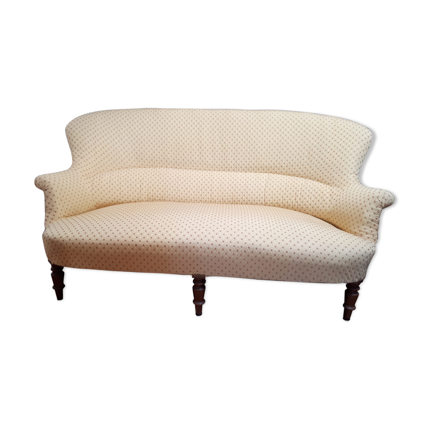 Vintage sofa louis Philippe style restored