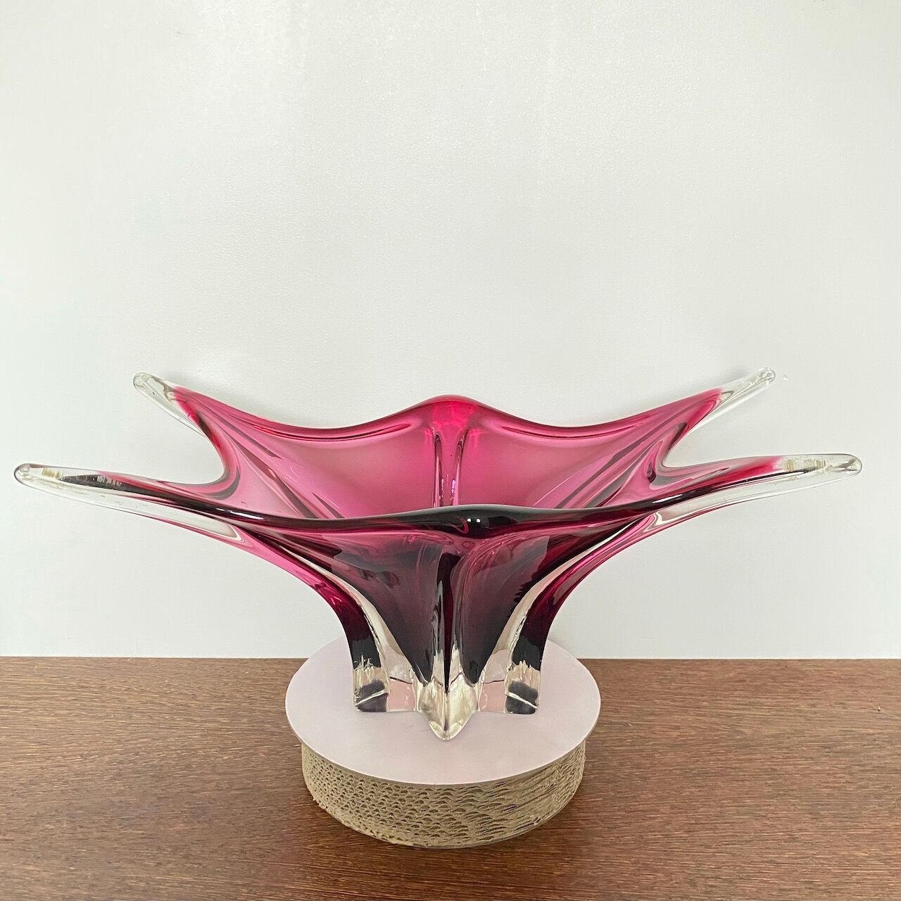 Large Murano centerbowl - Sommerso technique