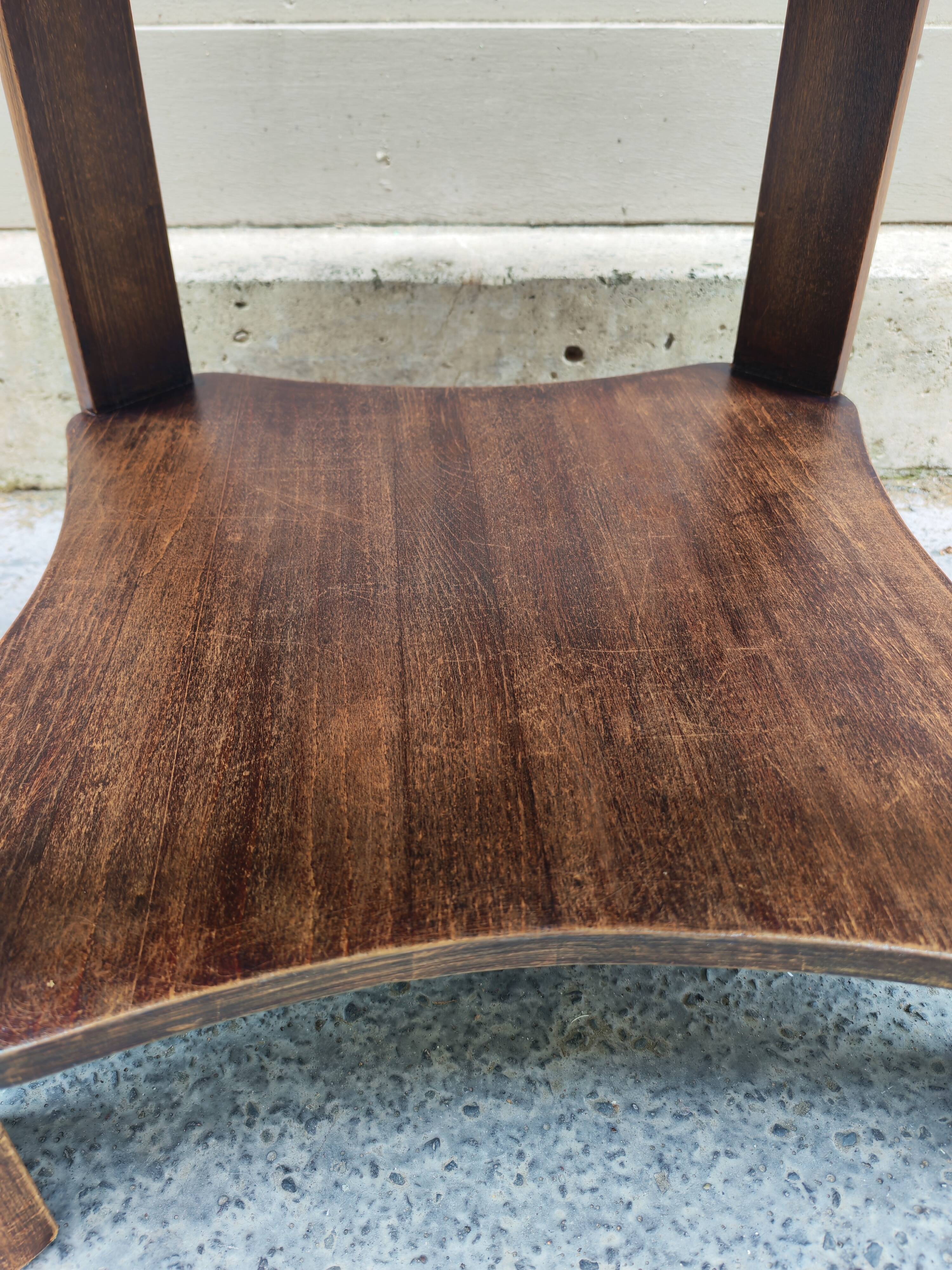 Art Deco coffee table in wood