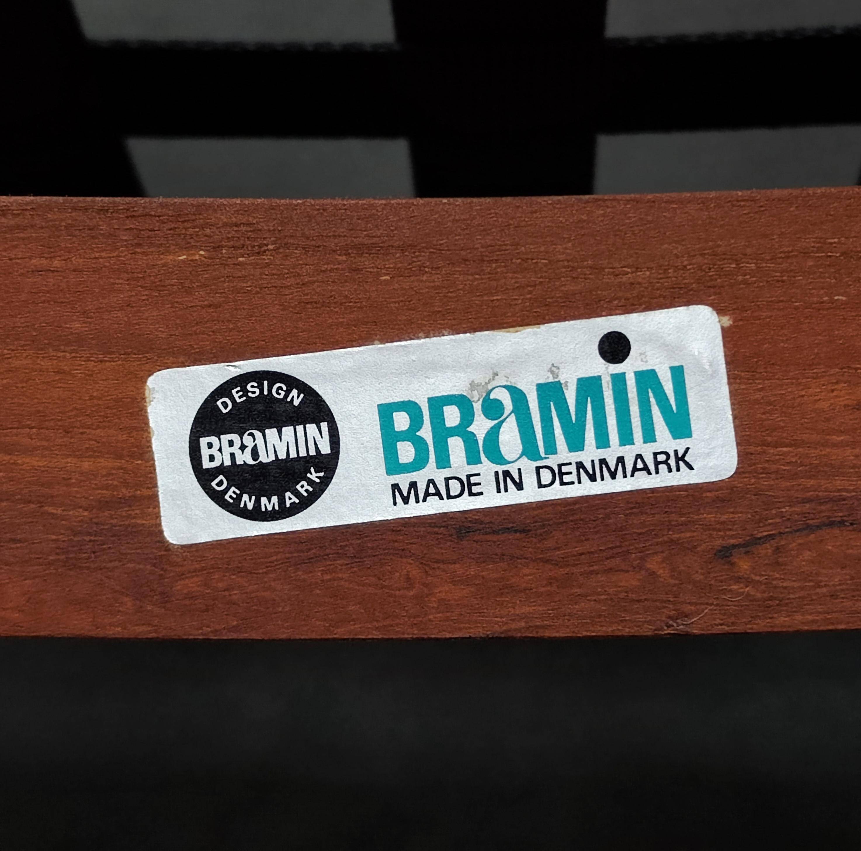 Teak rocking chair MCM Model 182 by Frank Reenskaug for Bramin