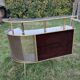 Bar Rockabilly 1950 1960 formica metal perforated