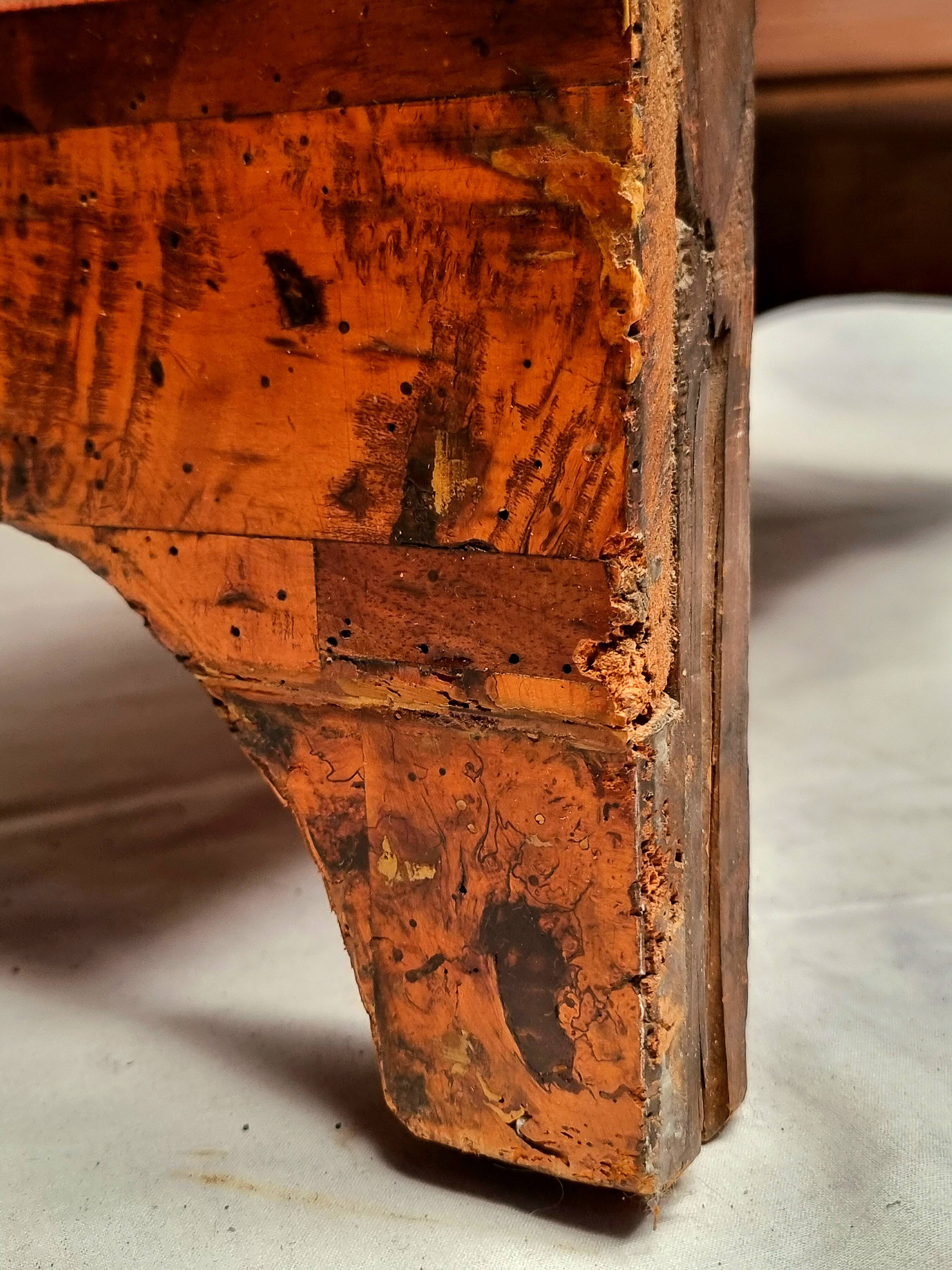 Louis XVI Period Law Secretary - Eastern Work - Loupe d'Orme - 18th