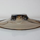 Mid-Century Art Glass Bowl by Zelezno Borske Sklo, 1960's