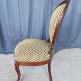 Louis XV mahogany chair